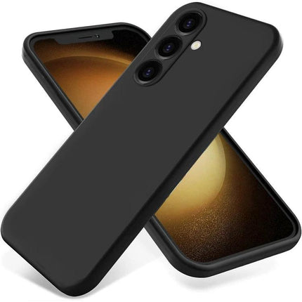 Phone Case For Samsung Devices Silicone Protection For Daily Life - ultra-thin black silicone protective case for Samsung with snug grip and scratch resistance