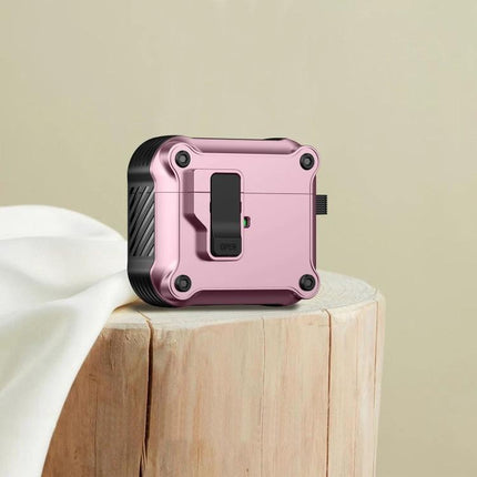 Eagle Protective Case for AirPods in Daily Use - slim pink rugged cover protects AirPods from drops and scratches
