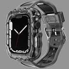 For Apple Watch Series 9&8&7 41mm/SE2025&SE 2&6&SE&5&4 40mm / Transparent Black