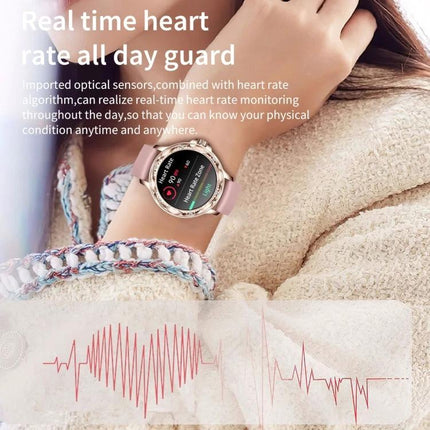 CF12 Steel Strap Wristband for Daily Fitness and Sleep Monitoring on wrist showing real-time heart rate and sleep tracking