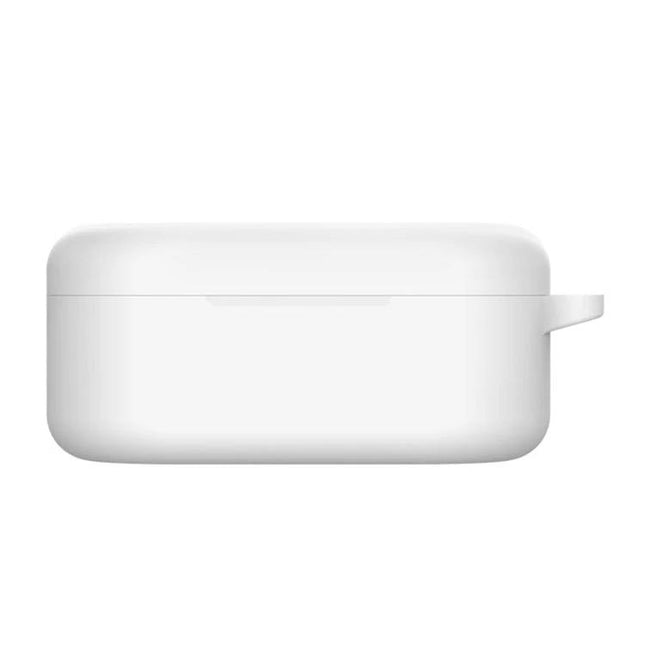 Silicone Protective Case for OnePlus Buds Ace on the Go – compact white silicone case with reserved charging port