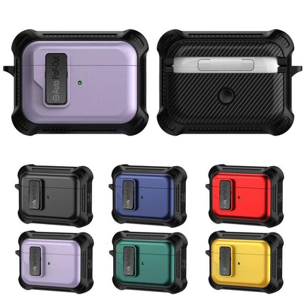 Signal Flag Case for AirPods in Daily Travel and Use — rugged colorful protective AirPods case with carabiner for commuting and outdoor activities