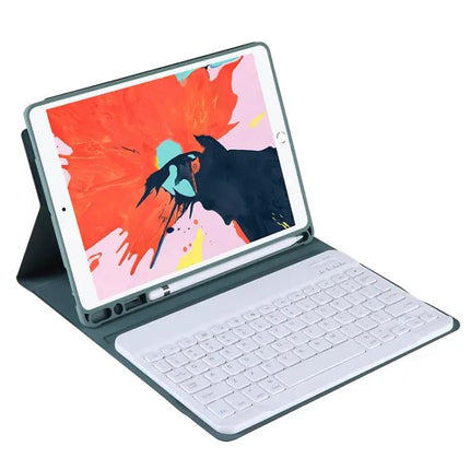 iPad 9.7 Inch Bluetooth Keyboard Protective Case with Stand