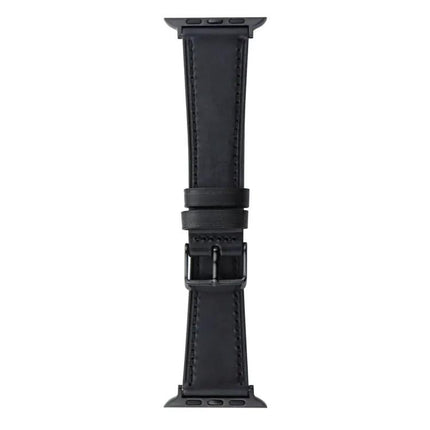 Crazy Horse Leather Apple Watch Band Compatible 41/44/45mm
