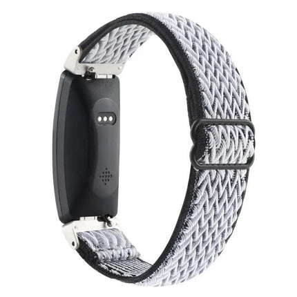 Braided Nylon Watch Band Adjustable For Fitbit Charge 5