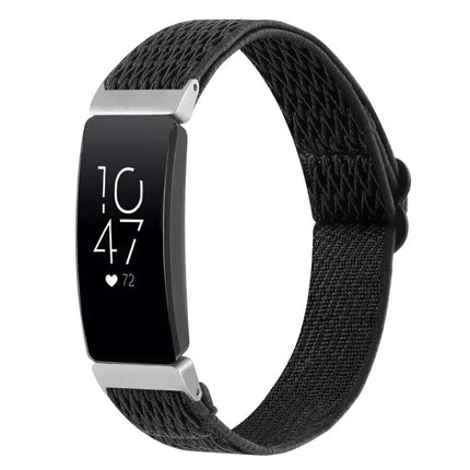 Braided Nylon Watch Band Adjustable For Fitbit Charge 5