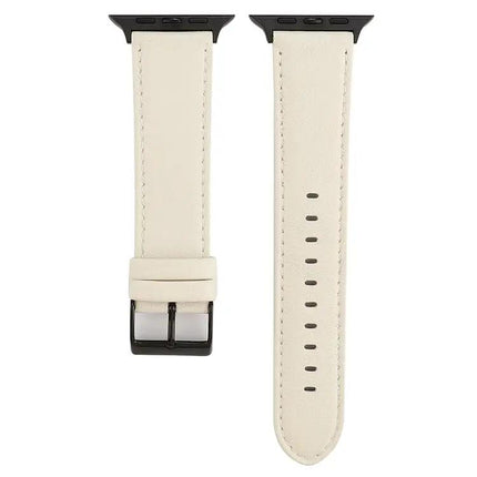 Leather Cowhide Texture Apple Watch Band 38/40/41/42/44/45mm