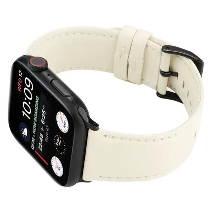 Leather Cowhide Texture Apple Watch Band 38/40/41/42/44/45mm