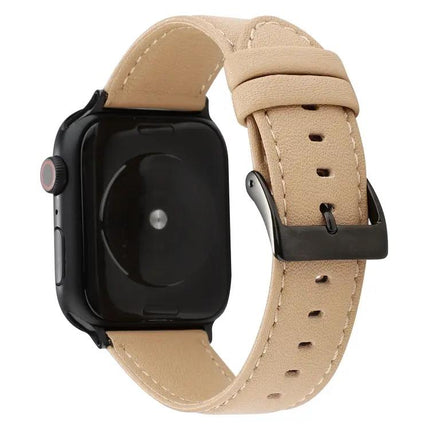Leather Cowhide Texture Apple Watch Band 38/40/41/42/44/45mm