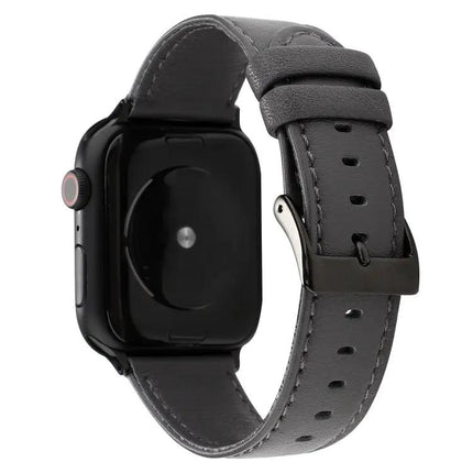 Leather Cowhide Texture Apple Watch Band 38/40/41/42/44/45mm