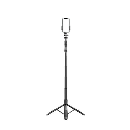 Foldable Selfie Stick Tripod for Everyday Travel Photos — compact telescopic tripod with phone mount and tripod legs for steady travel selfies