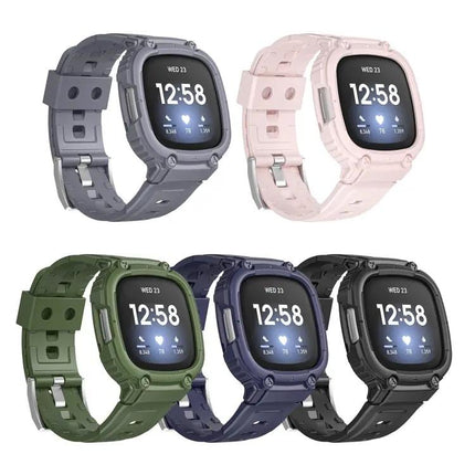 TPU Armor Watch Band For Fitbit Versa 4/3 Sense 2/1