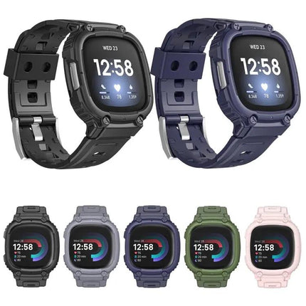 TPU Armor Watch Band For Fitbit Versa 4/3 Sense 2/1