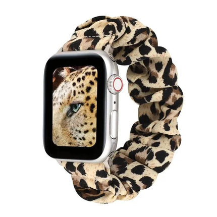 Cloth And Stainless Steel Loop Band For Apple Watch 38-49mm