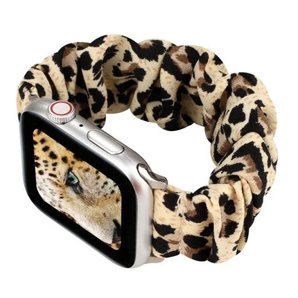 Cloth And Stainless Steel Loop Band For Apple Watch 38-49mm