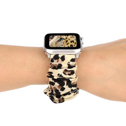 Cloth And Stainless Steel Loop Band For Apple Watch 38-49mm