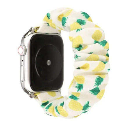 Cloth And Stainless Steel Loop Band For Apple Watch 38-49mm
