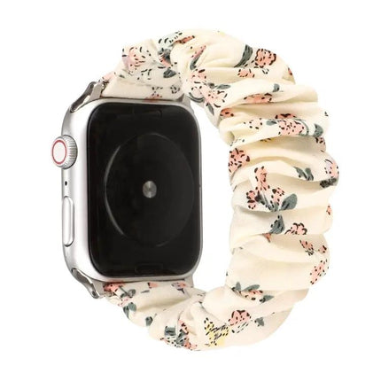 Cloth And Stainless Steel Loop Band For Apple Watch 38-49mm