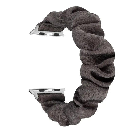 Cloth And Stainless Steel Loop Band For Apple Watch 38-45mm