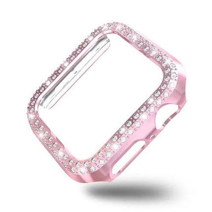 Double Row Diamond PC Protective Case For Apple Watch 40mm