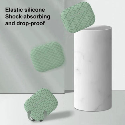 Silicone Earphone Case for Daily Protection on the Go - green elastic shock-absorbing silicone cover for wireless earbuds, drop-proof and dust-resistant