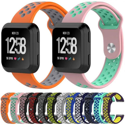 Fitbit Versa Silicone Two Tone Replacement Band 9.8+13cm