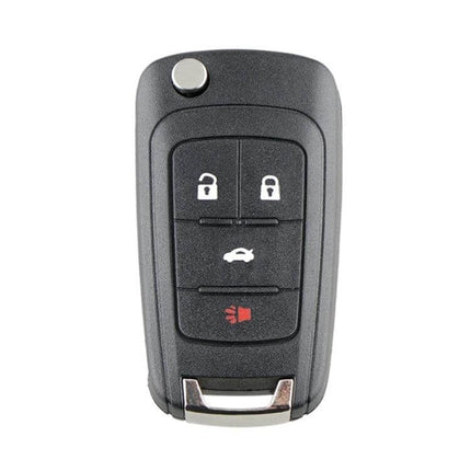 Opel Replacement Key Case with Foldable Blade and 3 Buttons black 3-button remote shell for Opel Chevrolet Buick transfer electronics