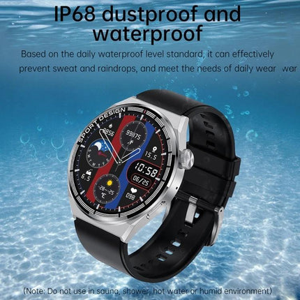 Experience Everyday Convenience with a HDT Smart Watch showing IP68 waterproof design, 1.6-inch full-touch display and health tracking features