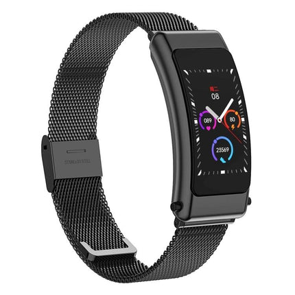 Daily Companion Smart Watch for Active Lifestyles with black mesh band, heart rate and activity tracking display for everyday use
