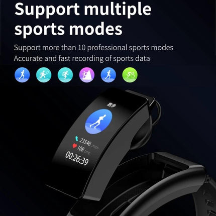 Daily Companion Smart Watch for Active Lifestyles showing multiple sports modes on display and heart rate, step and timer tracking