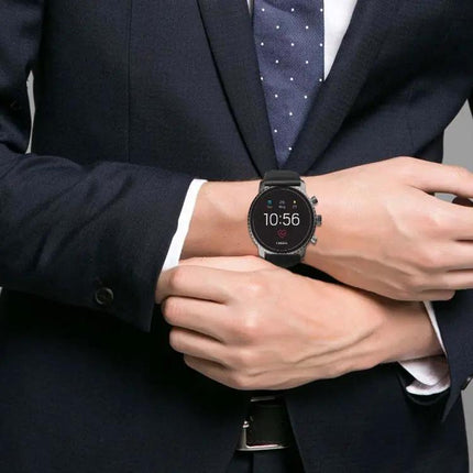 Genuine Oil Wax Leather Watch Band For Fossil And Huawei
