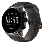 For Fossil Gen 5 Carlyle / Julianna / Garrett / Carlyle HR / Dark Brown