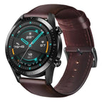For Huawei Watch GT 2 46mm / Red Brown