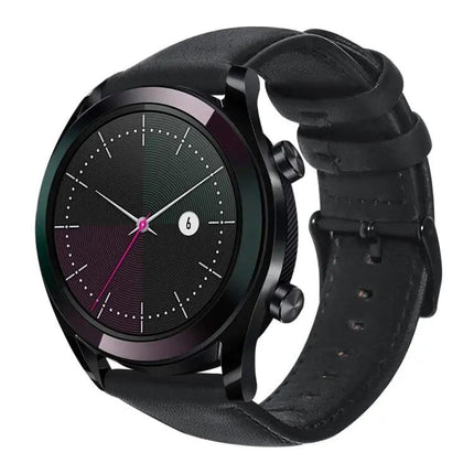 Genuine Oil Wax Leather Watch Band For Fossil And Huawei