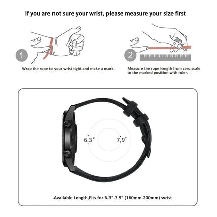 Oil Wax Leather Watch Band For Amazfit GTR 47mm TicWatch
