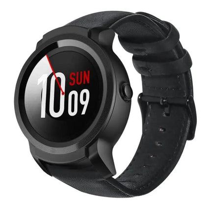 Oil Wax Leather Watch Band For Amazfit GTR 47mm TicWatch
