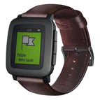For Pebble Time / Red Brown