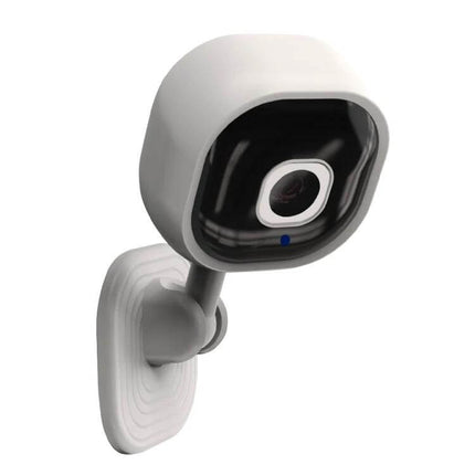 A3 WiFi Security Camera with Motion Detection and Night Vision mounted indoor showing camera lens and night-vision sensor for home monitoring