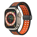 For Apple Watch Series 8&7 45mm / Black Orange