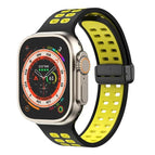 For Apple Watch Series 8&7 45mm / Black Yellow