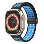 For Apple Watch Series 8&7 45mm / Black Sky Blue