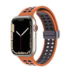 For Apple Watch Series 8&7 41mm / Orange Black