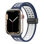 For Apple Watch Series 8&7 41mm / Dark Blue White