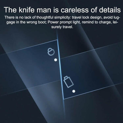 Xiaomi Electric Shaver Grey For Daily Home Grooming compact travel-friendly shaver with travel lock and battery indicator