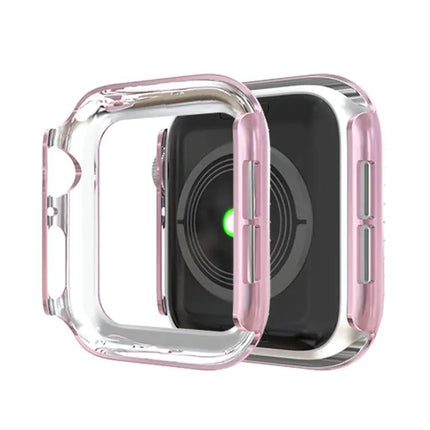 Double Row Diamond PC Protective Case For Apple Watch 44mm