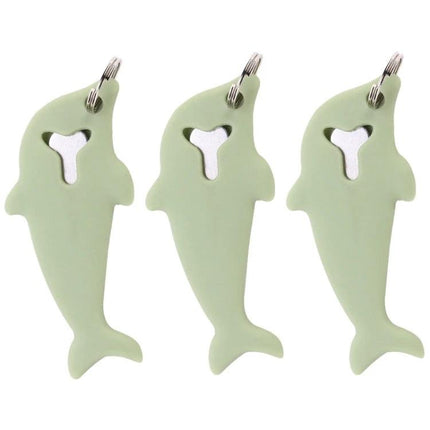 Dolphin-Shaped SIM Card Eject Tool Set for Smartphones with 3pcs dolphin silicone-covered 2-in-1 eject needles for safe SIM and memory card removal
