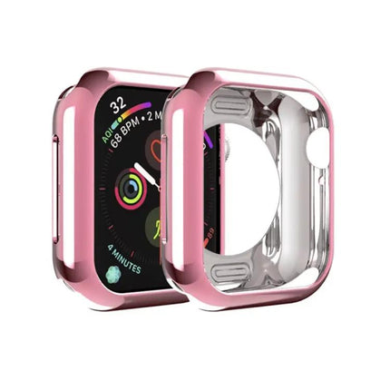 TPU Protective Case for Apple Watch 40mm 42mm Hollow Plated