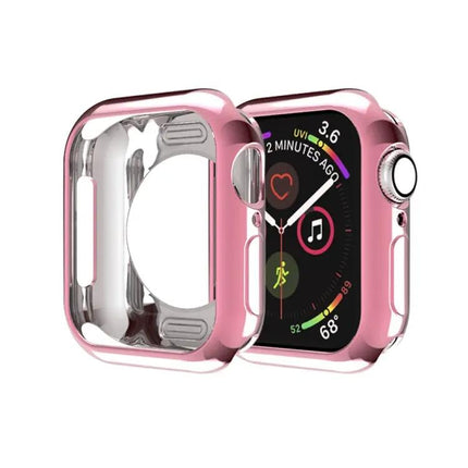 TPU Protective Case for Apple Watch 40mm 42mm Hollow Plated