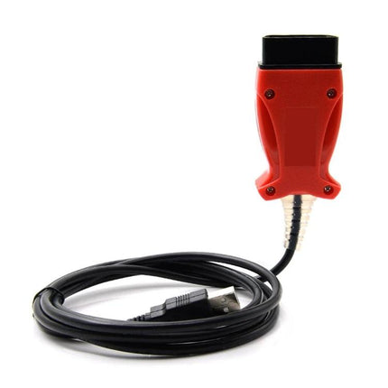 Essential Cable for Home Vehicle Maintenance Tasks red OBD diagnostic USB cable for Jaguar Land Rover Toyota Volvo