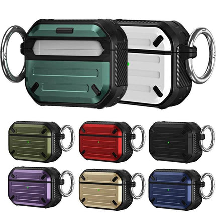 Essential Protective Case for AirPods in Daily Activities - durable TPU/PC protective AirPods case for commuting, workouts, easy charging, dust and impact protection